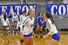 Volleyball vs MHC  Wheaton Women's Volleyball vs Mount Holyoke College. - Photo by Keith Nordstrom : Wheaton, Volleyball